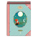 Carpeta folio Dohe Santoro Poppi Loves Moon 4 anillas 40 mm características