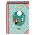 Carpeta folio Dohe Santoro Poppi Loves Moon 4 anillas 40 mm