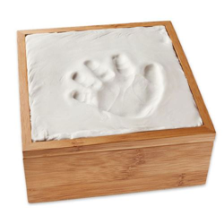Caja de bambú Primeras huellas Bebé características