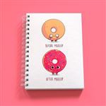 Cuaderno A5 Naolito Before and After Make Up Donut