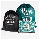 Set 3 bolsas de viaje Jungle Legami