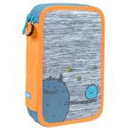 Plumier 2 pisos Milan Mimo azul