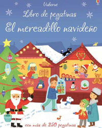 El mercadillo navideño. Libro de pegatinas en oferta