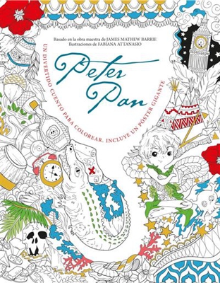 Peter Pan. Libros de colorear