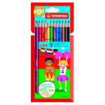 Pack 12 lápices de colores Stabilo precio