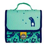 Maletín Milan 2 estuches Net & Lit verde