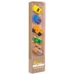 Gomas de borrar vehículos set 5 unidades características