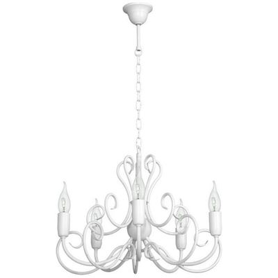 Lámpara de Suspensión Homemania Narcissus Blanco 50x50x80cm