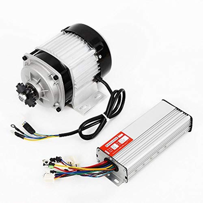 DiLiBee - Triciclo eléctrico de 48 V CC, 750 W, motor eléctrico sin escobillas con controlador para triciclo eléctrico, adecuado para triciclos, bicic