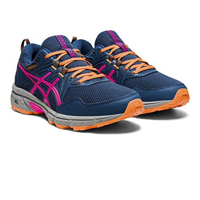 ASICS Gel-Venture 8, Zapatillas para Correr Mujer, Mako Blue Pink GLO, 39 EU
