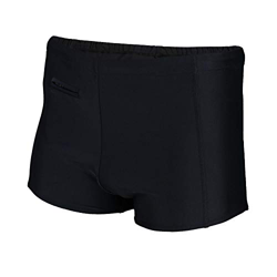 Aquarti Bañador de Hombre Tipo Boxer con Bolsillo, Negro, M precio
