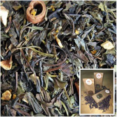 Té blanco Naranja y Canela 100gr. características