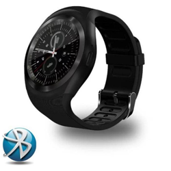 Moda reloj Bluetooth usable Smartwatch negro deportes podómetro reloj hombre relojes mujer características