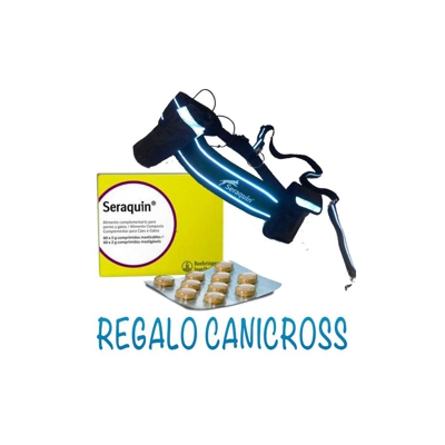 Boehringer Seraquin Omega 240 comprimidos Regalo Canicross con cinturón ajustable