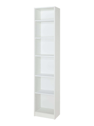 Estantería Max 202cmx40cm Blanca características