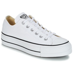Zapatillas Chuck Taylor All Star Lift Clean Ox Core Canvas Blanco características