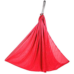 Ymiko Columpio de Terapia para niños Hamaca de Camping Hamaca portátil Columpio de Interior al Aire Libre para jardín Patio(1.5m-Rojo) características