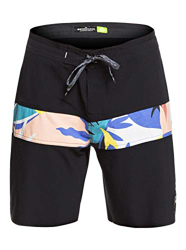Quiksilver Microdose 19" - Short-Bañador para Hombre Boardshort, Hombre, Black, 38 precio