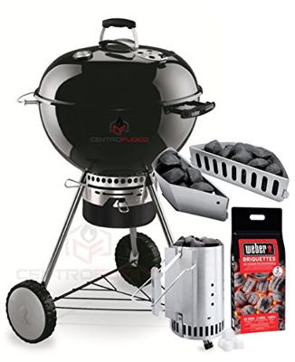 Weber - Master-Touch GBS, barbacoa a carbón, Kit de promoción, diámetro 57 cm, 14501004C03