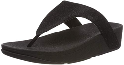 FitFlop Lottie Glitzy, Sandalias con Punta Abierta Women's, Negro (Black 001), 41 EU precio