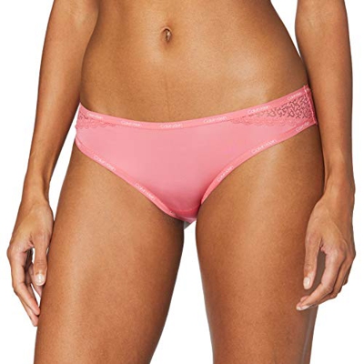 Calvin Klein Braguita de Bikini, Rosa (Adored AD5), (Talla del Fabricante: Medium) para Mujer