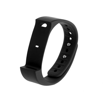 Gjyia Pulsera de Correa de Banda de TPU de Repuesto Iwown i5 Plus Sports Smart Bracelet BK