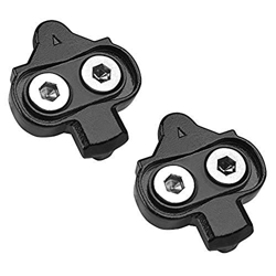 Zoomarlous Pedales de clic para bicicleta, con ganchos para zapatos de bicicleta, para spinning, ciclismo interior y bicicleta de montaña, juego de ga precio