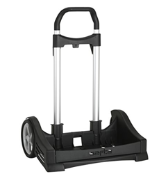 Safta Carro EVOLUTION Para Mochilas Escolares, Plegable, Ligero y Resistente, 400x280x850mm, Negro en oferta