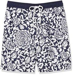 Amazon Essentials Bañador de 9"de secado rápido fashion-swim-trunks, Black Vintage Floral, US XL (EU XL - XXL) precio
