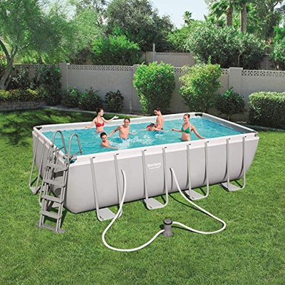 Piscina C/Marco Bestway 56670 Power Steel 488 x 244 x 122h