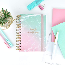 Agenda 2021 Vicky - Semana Vista - 224 Páginas - Tamaño A6-12,5 x 17 cm- Takenote Agendas características