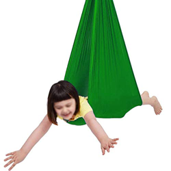 NS Columpio De Terapia Columpio Hamaca Ideal para Niños/Adultos Equipo Conjunto De Yoga Aéreo Seguro Ajustable Bajo Techo, Exteriores Hamaca Sensorial precio