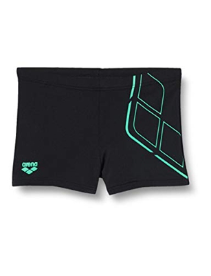 ARENA Bañador Minishort Essentials Short, Hombre, Black/Golf, 90