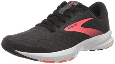 Brooks Launch 7, Zapatilla de Correr para Mujer, Ebony Black Coral, 39 EU