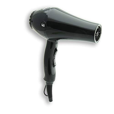 Secador de cabello LIM HAIR CH 3.0 NEGRO PROFESIONAL Alta potencia 2000 W. Larga vida en uso intensivo. Ligero. Boquilla concentradora de aire. 6 opci