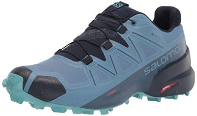Salomon W Speedcross 5 GTX - Zapatillas de Running para Mujer, Color Azul, Talla 40 EU