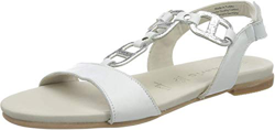 Tamaris 1-1-28163-24, Sandalia con Pulsera Mujer, Blanco White Silver 191, 38 EU características