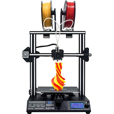 GEEETECH - Impresora 3D A20M con impresión a color, diseño integrado y doble extrusor, detector de filamentos y función de regrabación, 255 × 255 × 25