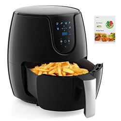 Tomons Freidora de Aire sin Aceite 3,5L, Freidora Eléctrica, 6 Ajustes preestablecidos, Táctil LED, Control de Temperatura y Temporizador, Circulación precio