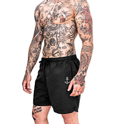 VIENTO Surfer Herren Badeshorts (Negro, L) características