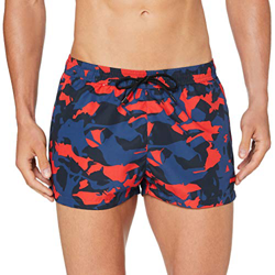 HUGO Tamarama Bañadores Ajustados para Hombre, Abrir Rojo645, L precio