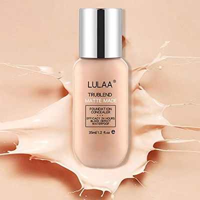 Ambility AgeRewind Concealer Matte Liquid Foundation Full Cover Liquid Concealer For Under Eye Dark Circles Spot, Waterproof