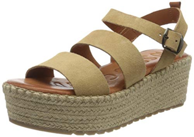MUSSE & CLOUD Carina, Sandalias con cuña Mujer, SND, 38 EU