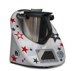 Pegatinas para Thermomix TM5 – Estrella Wolke Antracita Rojo en oferta