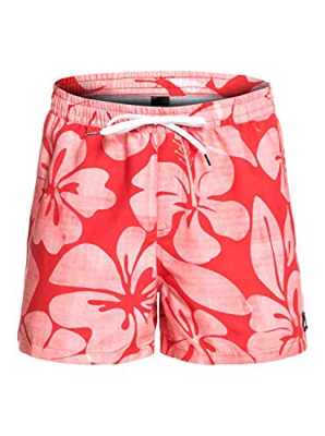 Quiksilver Hau 15" - Short De Natación para Hombre Jam/Volley, Hombre, Quik Red, S