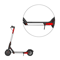 LiféUP M365 Sticker Scooter Electrico, Accesorios Pegatinas De Estilo Reflectante para Xiaomi Scooter Eléctrico en oferta