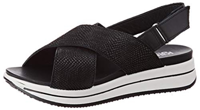 Igi&Co Sandalo Donna Dsd 51743, Sandalias de Plataforma para Mujer, Negro (Nero 5174300), 37 EU