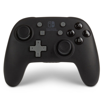Mando mini inalambrico de color negro con botones programables y bateria integrada para Nintendo Switch