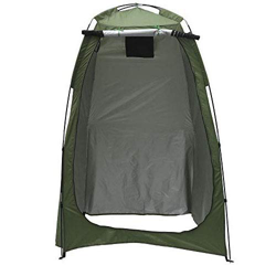 Tienda de campaña plegable para inodoro de campaña, para la ducha, de privacidad, para el vestuario extraíble, impermeable, portátil, con bolsa de tra características