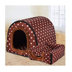 LVAB Cama para Mascotas Perro Grande Casa De Perro Invierno Mantener Caliente Lavable Cuatro Estaciones Perrera Interior Casa De Perro 6 Colores Tamañ en oferta